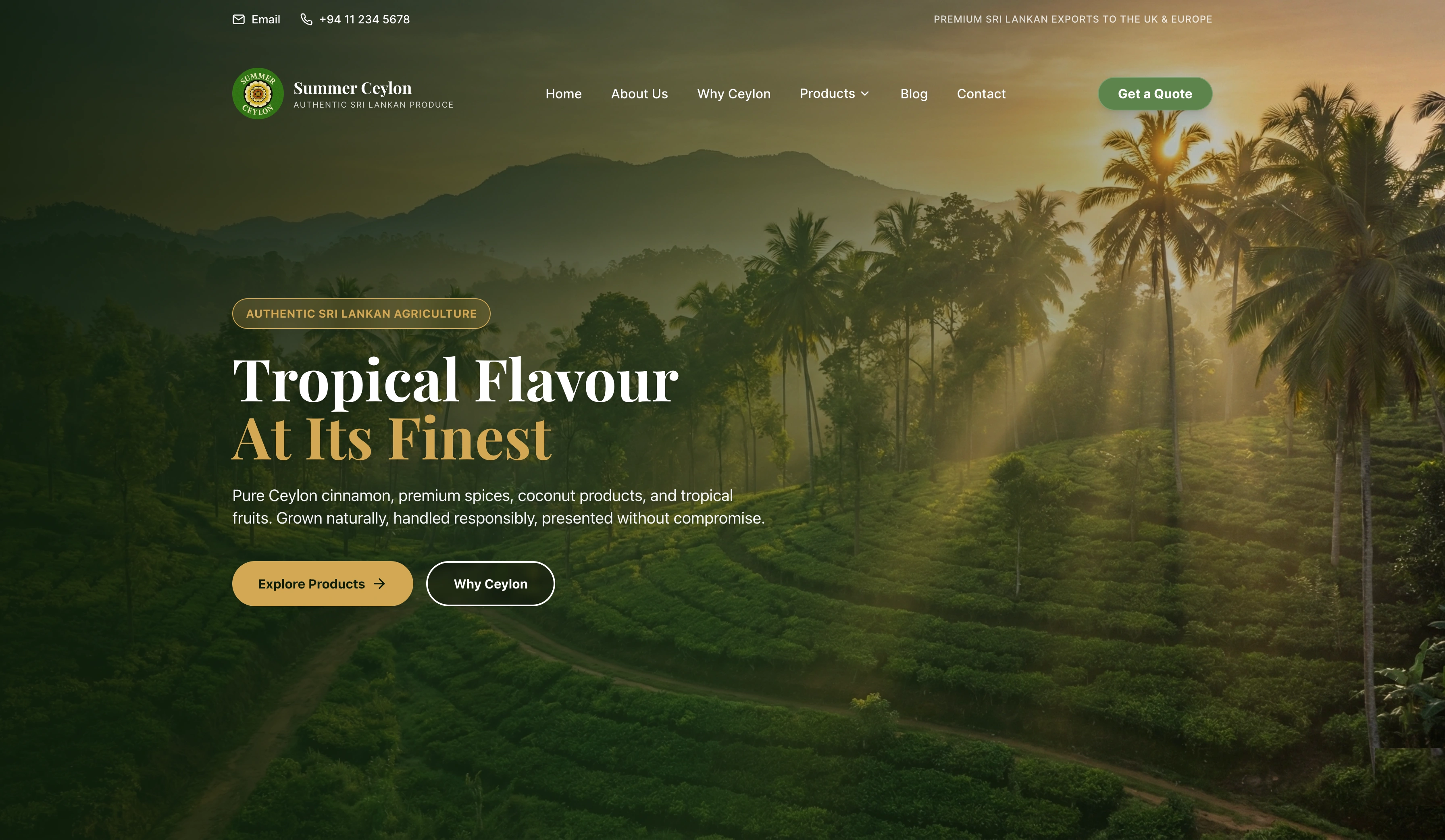 Agricultural Export Platform